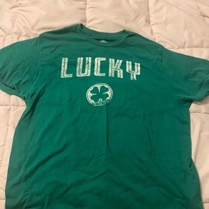 green st. patrick’s day tee shirt